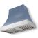 Cascade 36 x 30 Hood 600 CFM_Provence Blue_PC Trim