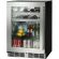 Perlick HC24BB-4-3L Beverage Center, Stainless Steel Glass Door, Hinged Left