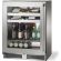 Perlick HH24BS-4-3L Beverage Center, Stainless Steel Glass Door, Hinged Left