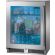 Perlick HH24RS-4-3L Refrigerator, Stainless Steel Glass Door, Hinged Left