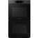 Samsung 30 Inch Bespoke Smart Double Oven, In-Oven Camera, Air Fry, Air Sous Vide, Flex Duo, Full Steam Cook, 7 Inch LCD Display, Dual Fan True Convection, Glide Rack, Wi-Fi, 5.1 cu. ft. Capacity - Matte Black Steel (NV51CG700DMT)