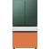 Samsung 29 cu. ft. Smart Bespoke 4-Door French Door Refrigerator with Customizable Panel Colors and Beverage Center in Custom Panel - Ready (RF29BB8600AP)