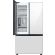 Samsung 30 cu. ft. Smart Bespoke 3-Door French Door Refrigerator with Customizable Panel Colors and Beverage Center - White Glass (RF30BB660012)