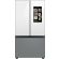 Samsung 30 cu. ft. Smart Bespoke 3-Door French Door Refrigerator with Customizable Panel Colors and Family Hub and Family Hub Panels with Matte Grey Glass Bottom Panel - White Glass Top (RF30BB69006M)