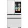 Samsung 4-Door Bespoke AI Family Hub+ Full Depth White Glass - White (RF90F29AEW)