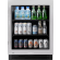 Stainless Glass -  2 Black Wire Shelves - Hinge Right (RG) - Hinging is field reversible