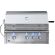 XO XOGRILL36L 36in Gas Grill 3 Burners, Rotisserie - Infrared Sear, LP