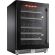XO XOU24WDZGBL Dual Zone Wine 24in Black Glass LH