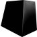 XO XOVD136MB Designer Hood Canopy Matte Black W36 x D23 x H30, XOIL3619 insert liner purchase required