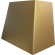 XO XOVD136SG Designer Hood Canopy Satin Gold W36 x D23 x H30, XOIL3619 insert liner purchase required