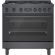 Bosch HGS8645UC 800 Series 36 inch Gas Range, 6 Burners, Convection - Black Stainless Steel