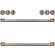 Cafe Front Control Electric Knobs and Handles - Brushed Bronze (CXFCEHKPMBZ)