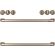 Cafe Front Control Gas Knobs and Handles - Brushed Bronze (CXFCGHKPMBZ)