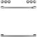 Cafe Front Control Gas Knobs and Handles - Brushed Stainless (CXFCGHKPMSS)
