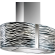 Futuro Futuro IS34MURZEBRALED Island Mount Range Hood with 940 CFM Internal Blower, 4-Speed Whisper-Quiet Fan, LED Lights, Body Illumination Dimmer and Convertible to Non-Ducted Operation: 34-Inch Wid