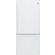 GE 21.0 Cu. Ft. Bottom-Freezer Refrigerator - White (GDE21EGKWW)