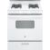GE 30 Inch Free-Standing Front Control Gas Range - White (JGBS10DEMWW)