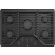 GE 30 Inch Built-In Gas Cooktop with 5 Burners and Dishwasher Safe Grates - Black (JGP5030DLBB)
