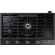 Samsung 36 Inch Smart Gas Cooktop with Illuminated Knobs, Griddle - Black Stainless Steel (NA36N6555TG)