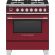 Fisher Paykel OR30SCG6R1  30 Inch Dual Fuel Range - Red