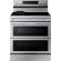 Samsung 6.3 cu. ft. Electric Freestanding withFlex Duo, Air Fry [Tray] & Griddle - Stainless Steel (NE63A6751SS)