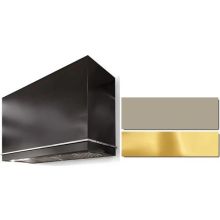 AGA AH4842LGE-FWN-PB Loge 48"W X 42"H Hood w/1200 CFM Blower - Fawn, Polished Brass Trim