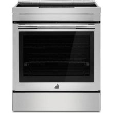 Jenn-Air 3 Piece Appliance Package with JIS1450ML Range, JURFL242HX Refrigerator & JVW0330LS Hood