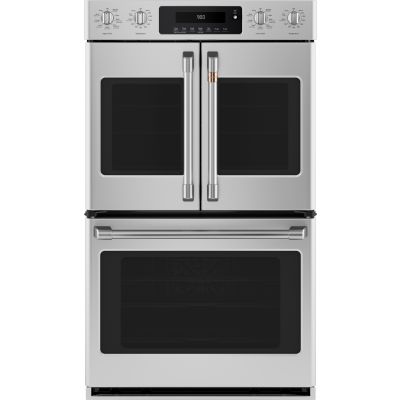 CTD90FP2MS1 | Cafe 30 Inch Double French Door Oven, Convection