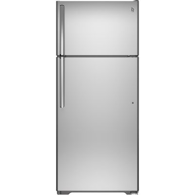 GE GAS18PSJSS Top Freezer Refrigerator - Thumbnail 2