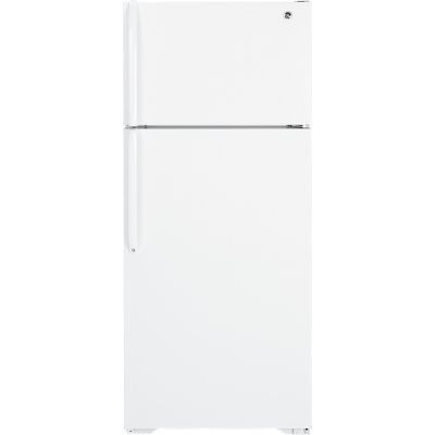 GE GTH18GBDWW 18.1 cu. ft. Top-Freezer Refrigerator with 2
