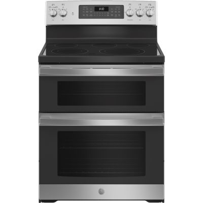 Ge Free-Standing Double Oven Electric Range - Thumbnail 5