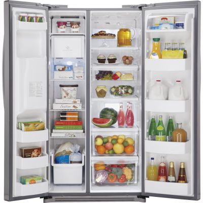 LG LSC27925ST 26.5 cu. ft. Side by Side Refrigerator with 2 Spill