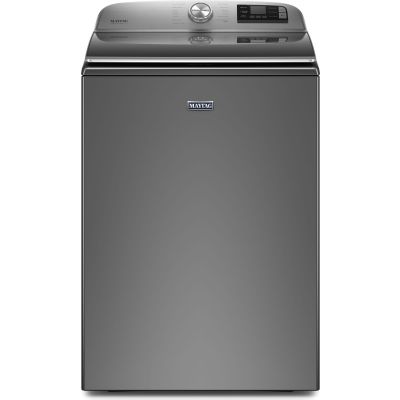 Whirlpool MVW7230HC 27 Inch 5.2 cu ft Top Load Washer - Metallic